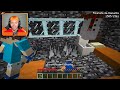 CONSEGUIMOS um BUNKER de BEDROCK CONTRA TSUNAMI de DIAMANTES no Minecraft!! SOBREVIVEMOS?