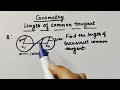 GEOMETRY| LENGTH OF COMMON TANGENT | IMPORTANT TOPIC#ssccgl#ssccpo#sscchsl#dsssb