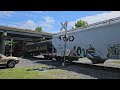 SB Mixed Freight through Elkton VA on June 3rd 2024