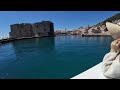 【絶景】クロアチア・ドゥブロヴニクのロクルム島から本島に帰る船からの景色がヤバすぎた！