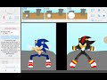 Sonic V.S Shadow (Stick Nodes Animations Part 1 Its Coming up!)
