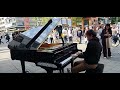 Linkin Park Piano Medley (In the End + What I've done) in pedestrian zone