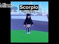 Scorpios with friends vs in public [not og credit to the person]