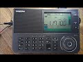 VOK Voice of Korea (N. Korea) English language shortwave radio October 5, 2023 Sangean ATS-909X2