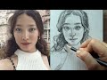 Real time portrait sketch for beginners