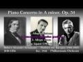 Schumann: Piano Concerto, Lipatti & Karajan (1948) シューマン ピアノ協奏曲 リパッティ