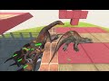Dinosaurs Race - Jump Over Giant Machimosaurus | Animal Revolt Battle Simulator