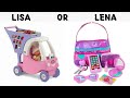 Lisa Or Lena 💗 Choose One (aesthetic) TOYS PART 4