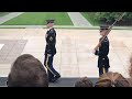 Tomb of the Unknown Soldier - Changing of the Guard 2022