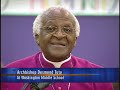 Archbishop Desmond Tutu Speaking at Washington Middle School