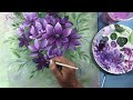 Awaken your creativity by painting magical flowers to give life to your paintings