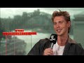 Austin Butler on 'The Bikeriders', Baz's nickname for him & learning to ride in secret (Interview)