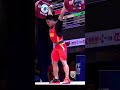 Shi Zhi Yong (73kg 🇨🇳) 190kg / 419lbs Power Clean & Squat Jerk Slow Motion! #weightlifting