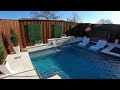 Swimming Pool Construction Time-Lapse 2022, Frisco, Texas