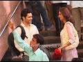 Shilpa Shetty and Shiney Ahuja on set  location of film 'Life in Metro'