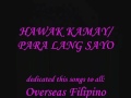 Song For all OFW - para lang sayo