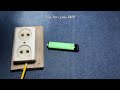DIY Electric Lighter at Home for Just $0 - Tip for you DIY