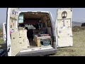 Monica’s Tiny Van - Ford Transit Connect Camper Conversion - Tour of my van