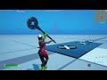 Testing free skins maps in Fortnite