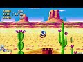 Sonic Mania - Mirage Saloon Act 2 speedrun (1'09