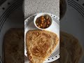 🌸chhole and paratha🌸quick lunch idea