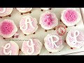 Alphabet toppers without cutters | How to make fondant Pansies | Cupcake toppers