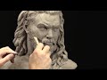 Sculpting Aquaman in Water-based Clay