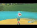 My Time at Portia: Demonstration of the fishing interface.
