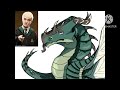 Harry Potter Characters as WOF dragons (pt.2)