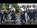 Michigan Marching Band 2023 Indiana Game Parade from Stadium