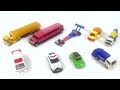 トミカ☆救急車やはたらくくるまのミニカーを箱から出してチェック♪ / Let's take the Tomica minicars out of the box and check it!