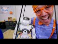Blippi Meets a Robot!📖Blippi📖 Moonbug Kids📖 Learning Corner