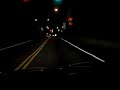 Night Time Crossing of Chesapeake Bay Bridge-Tunnel