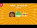 Adivina la PELÍCULA por los EMOJIS 🔍🐠🌊 - Nivel Fácil | 30 Preguntas | #adivina #peliculas