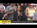 Kamala Harris delivers speech in Washington, after Biden drops out of presidential race