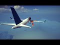 Real Airplane Crashes and Disasters #2 | Engine Failure, Emergency landings, | Besiege