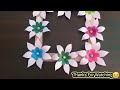 Make A Attractive Wall Piece Using Flowers./DIY/ @ArtandcraftbyPranju