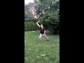 Wudang sword form I learned the day before