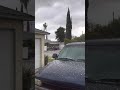 Hail sounds like a freight train coming