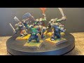 How to Paint Warhammer Old World Black Orcs Mob FAST and EASY