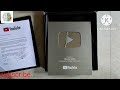 Silver Play Button Unboxing | 100K Subscribers Special