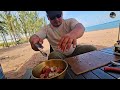 Relax Camping on the Lake Shore