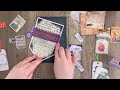 Craft With Me!🤍| HAUNTED HOUSE HALLOWEEN JUNK JOURNAL KIT 🎃💜| My Porch Prints Crafting Tutorial