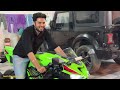 Surprising my brother with his dream super bike  !! Kawasaki ninja zx6r #ninjazx6r