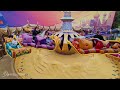 [On Ride 4K] Les Tapis Volants – Flying Carpets Over Agrabah - Disneyland Paris