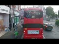 FULL ROUTE VISUAL. Metroline Route W7 Finsbury Park Station - Muswell Hill Broadway. (VOICEOVER)