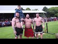 World's Strongest Men at The Highland Games feat. Eddie Hall