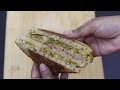 High Protein Sandwich For Weight loss - Healthy Vegetarian Sandwich Recipe - Potato Sandwich