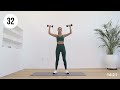 Get Toned Upper Body! 20 MIN Dumbbell Workout🔥Back, Arms, Shoulders & Abs