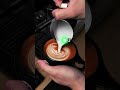 Latte art tutorial - Rosetta 🍃